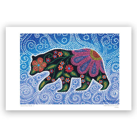Blank Card - Celestial Bear (3528)