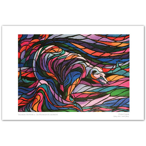 Blank Card - Salmon Hunter (3525)