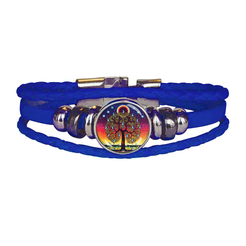 Leatherette Bracelet - Tree of Life (5900)