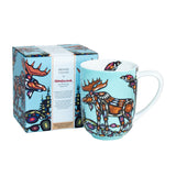 Fine Porcelain Mug - Moose (9259)