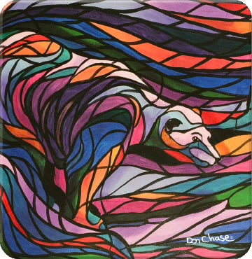 Coasters - Salmon Hunter (9635)