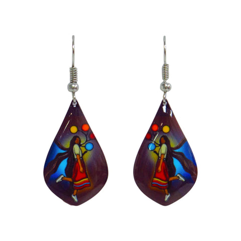 Gallery Collection Earrings - A Skirt with a Story (5969)