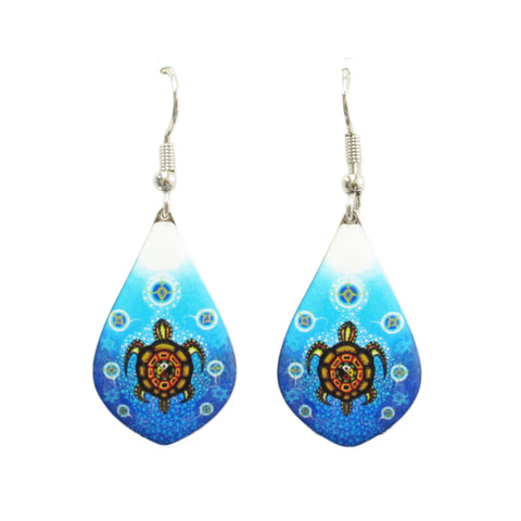 Gallery Collection Earrings - Medicine Turtle (5960)