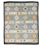 Plush Blanket - Throw (THR-GEO6-GR)