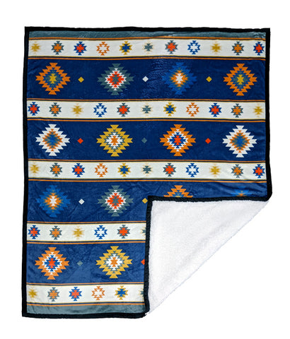 Plush Blanket - Throw (THR-GEO6-RB)