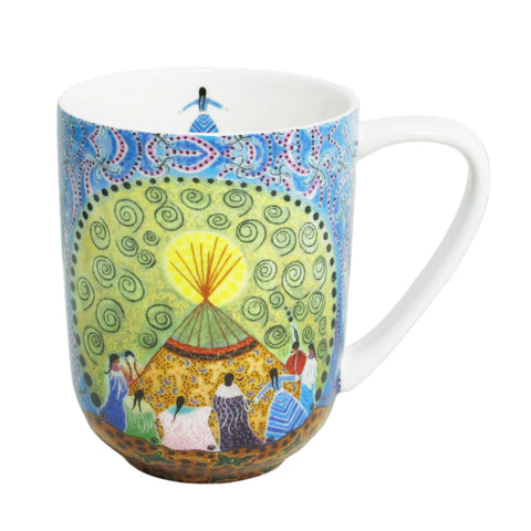 Fine Porcelain Mug - Dancing Women (9284)