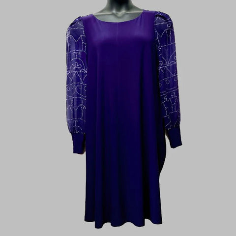 Unity Skydome Mini Dress (Purple)