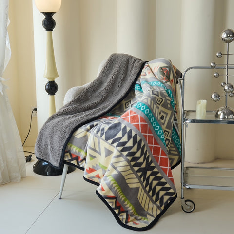 Plush Blanket - Throw (THR-KIL-GR)