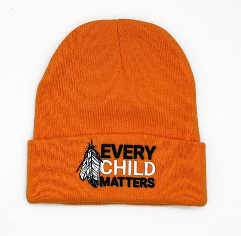 Embroidered Tuque - Every Child Matters (ECM-TQ1-ORG)