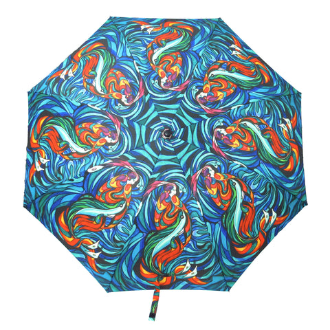 Collapsible Umbrella - Spirit Fish (U4176)