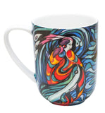 Fine Porcelain Mug - Spirit Fish (9297)