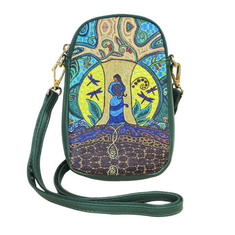 Native Fashion Phone Bag - Strong Earth Woman (2260)