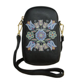 Native Fashion Phone Bag - Silver Threads (2261)