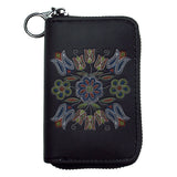 Zip Around Coin Wallet - Silver Threads (2277)