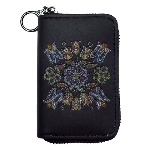 Zip Around Coin Wallet - Silver Threads (2277)