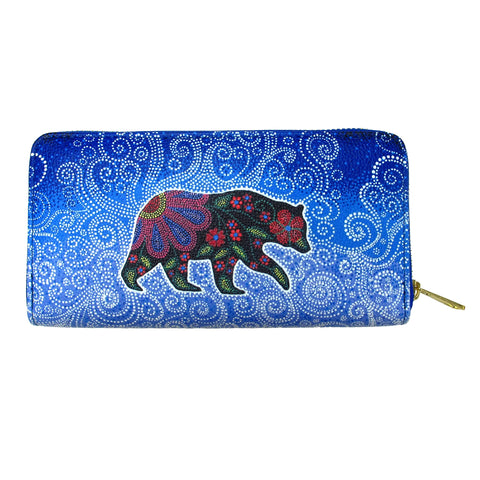 Zip Around Wallet - Celestial Bear (2280)