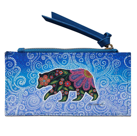 Native Fashion Card Holder - Celestial Bear (2284)