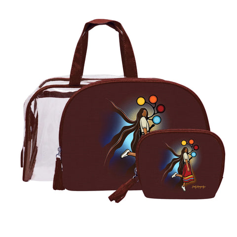 Native Fashion 3pc Cosmetic Set - A Skirt With A Story (6186)