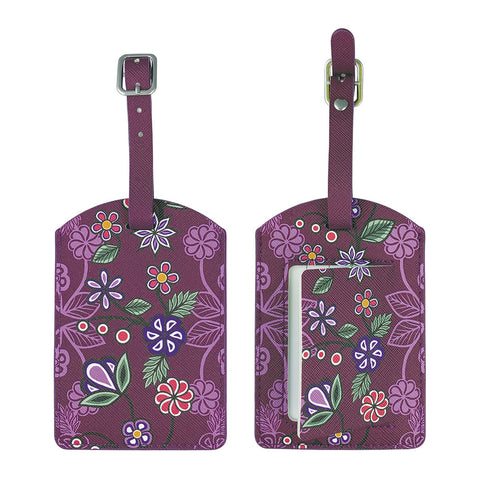 Luggage Tag - Ojibwe Florals (LUGT22)