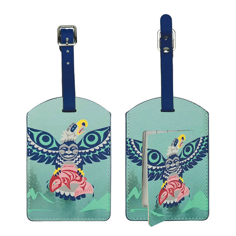 Luggage Tag - Eagle Salmon (LUGT29)