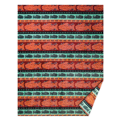 Fleece Blanket - Coho Salmon (BF17)