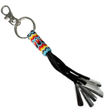 Jingle Fringe Keychain w/ Beadwork