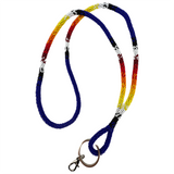 Wrap Beaded Blended Lanyard (BLW-001)