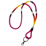 Wrap Beaded Blended Lanyard (BLW-001)