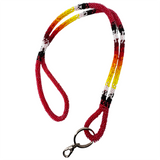 Wrap Beaded Blended Lanyard (BLW-001)