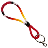 Wrap Beaded Blended Wrist Lanyard (BLW-200)