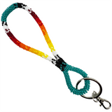 Wrap Beaded Blended Wrist Lanyard (BLW-200)