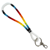 Wrap Beaded Blended Wrist Lanyard (BLW-200)
