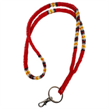 Peyote Stitch Cut Glass Beaded Lanyard (BLC-001)