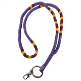 Peyote Stitch Cut Glass Beaded Lanyard (BLC-001)