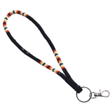 Peyote Stitch Cut Glass Wrist Lanyard (BLC-002)