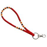 Peyote Stitch Cut Glass Wrist Lanyard (BLC-002)