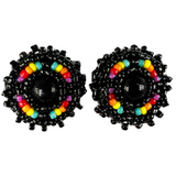 Beaded Stud Earrings (BSE-001)