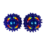 Beaded Stud Earrings (BSE-001)