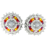 Beaded Stud Earrings (BSE-001)