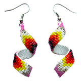 Beaded Earrings: Twist (BCC-E04)
