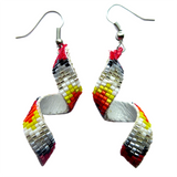 Beaded Earrings: Twist (BCC-E04)