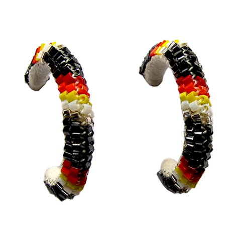 Peyote Stitch 2 cm Hoop Earrings (BHL-ASST)
