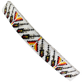 Beaded Barrette - Feather Design (BCC-BO3)