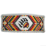 Beaded Barrette - Bear Paw (BCS-B02)