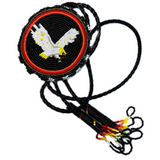 Beaded Bolo Tie - Eagle (BBT-006)