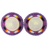 Glam- Circle Beaded Earrings