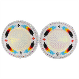 Glam- Circle Beaded Earrings