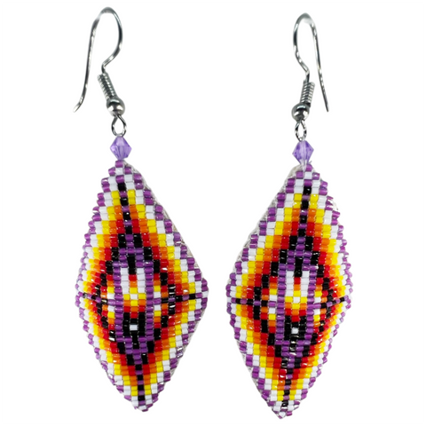 Beaded Diamond Earrings (BCC-E5)