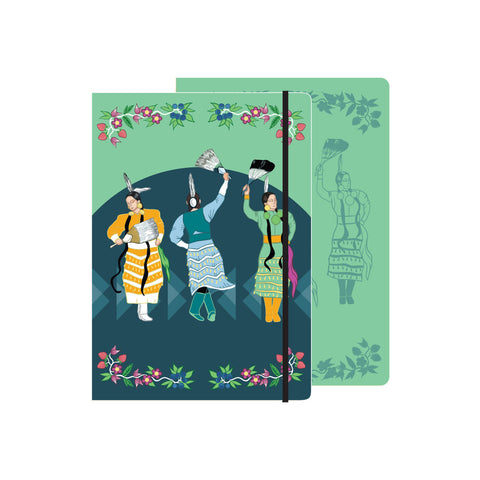 Hardcover Journal - Jingle Dress Dancers (JRL17)