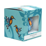 Glass Ornament - Hummingbird (9453)